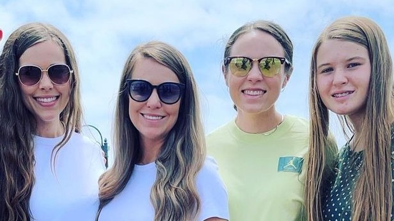 Jessa, Jana, Jinger and Jennifer Duggar in L.A. 2022