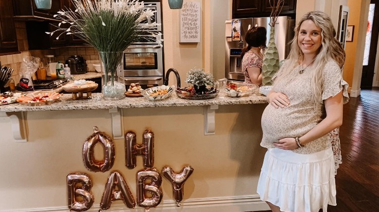 Jill Duggar Dillard at her baby shower