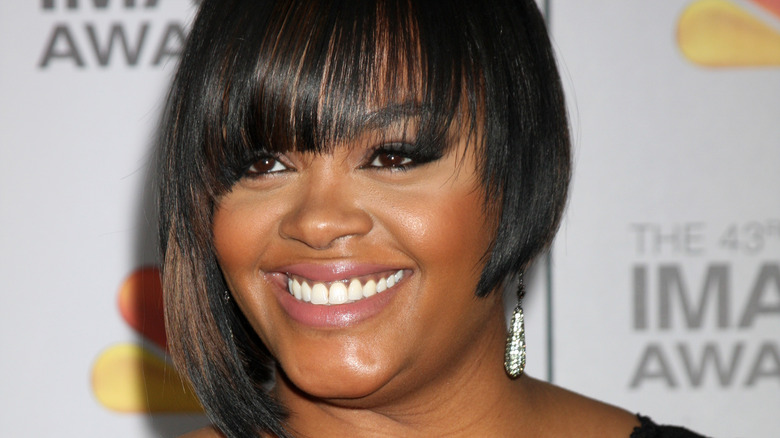 Jill Scott smiling