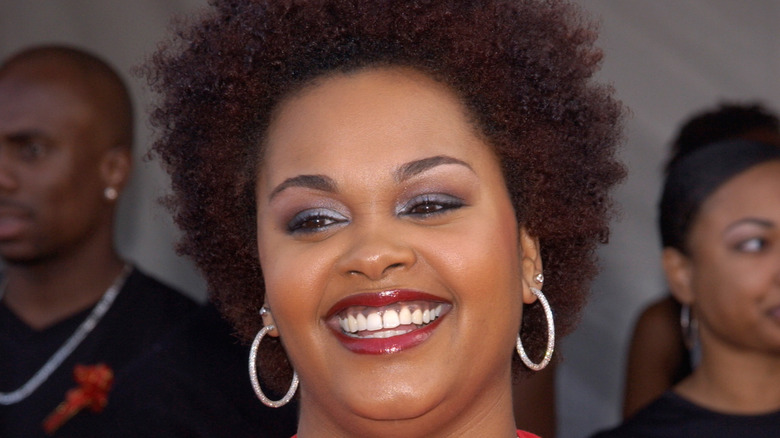 Jill Scott smiling