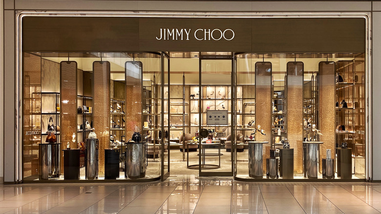 Jimmy Choo mall storefront