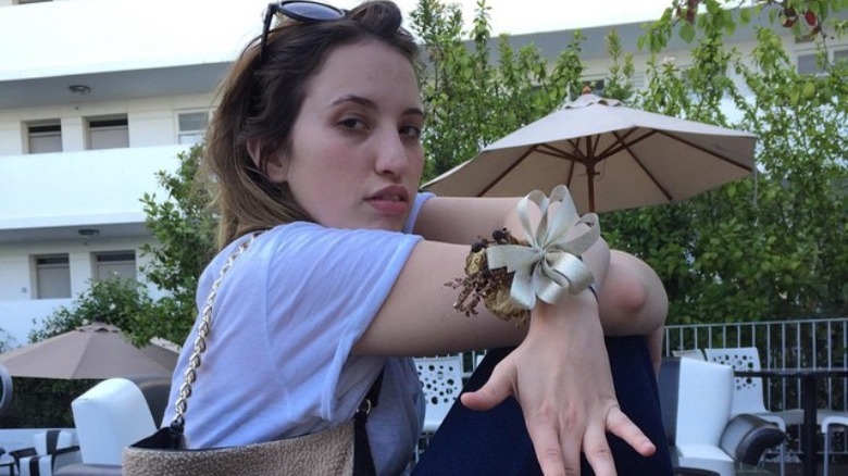 Katie Kimmel with corsage 