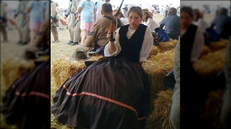 Katie Kimmel at 16 with soda