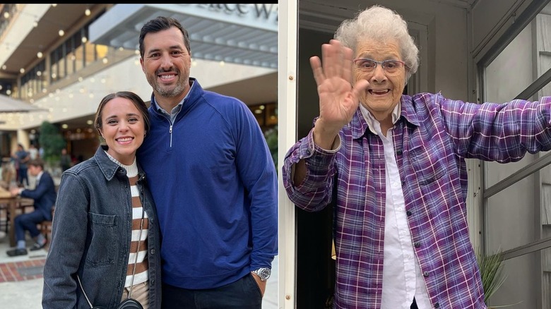 Jinger and Jeremy Vuolo (l), Ann Vuolo (r)