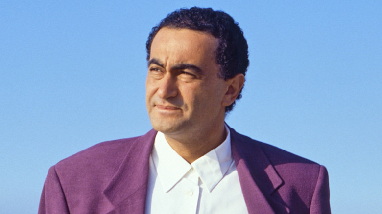 Dodi Fayed looking contemplative