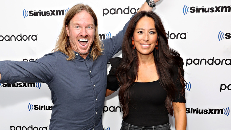 Chip and Joanna Gaines smiling