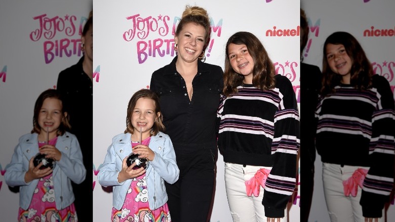 Jodie Sweetin and daughters