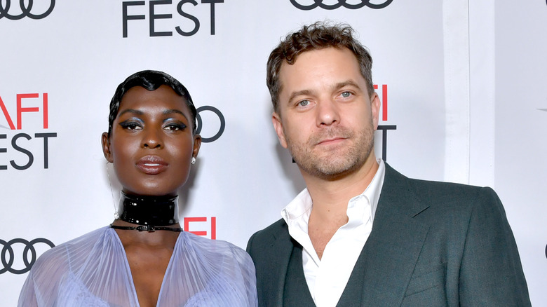 Jodie Turner-Smith and Joshua Jackson pictured at event 