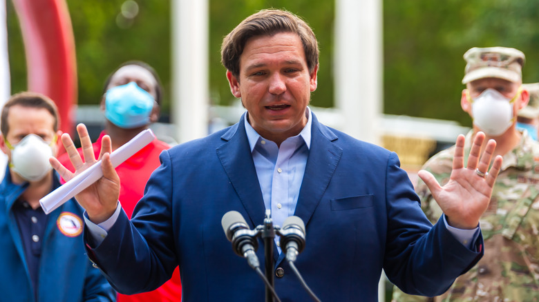 Ron DeSantis speaking