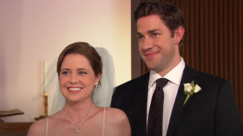 Jim and Pam wedding on The Office