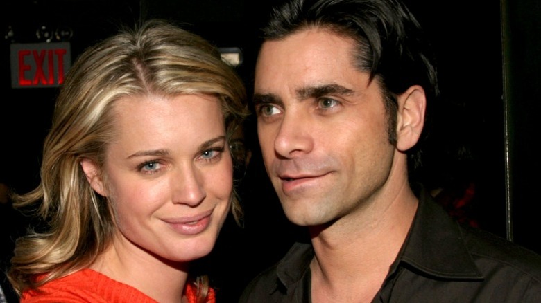 Rebecca Romijn and John Stamos