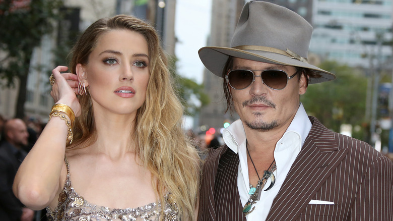 Amber Heard and Johnny Depp