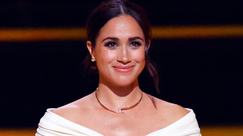 Meghan Markle smiling