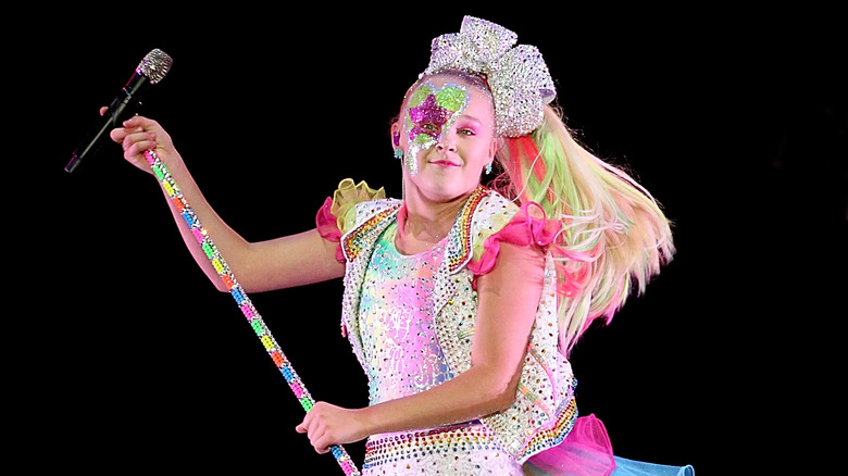 JoJo Siwa performing during her DREAM tour