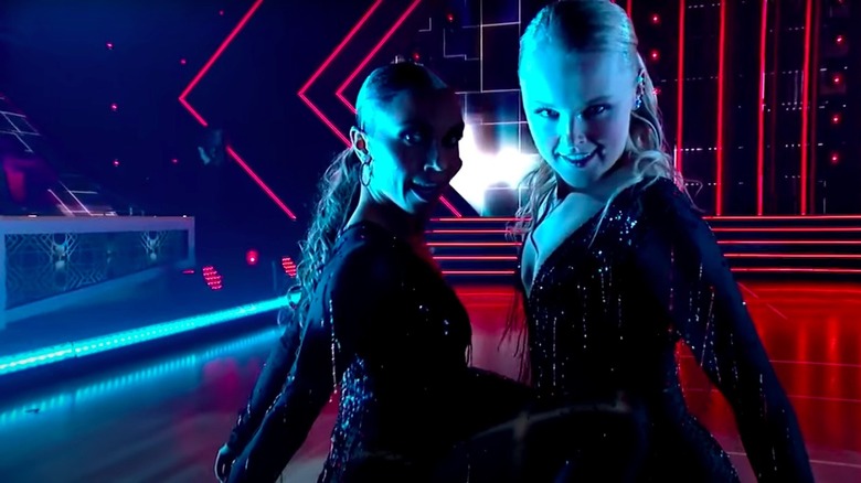 Jenna Johnson and JoJo Siwa on Dancing With the Stars