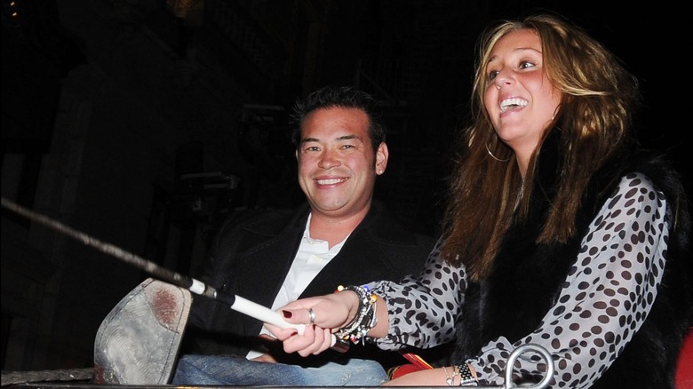 Hailey Glassman and Jon Gosselin laughing