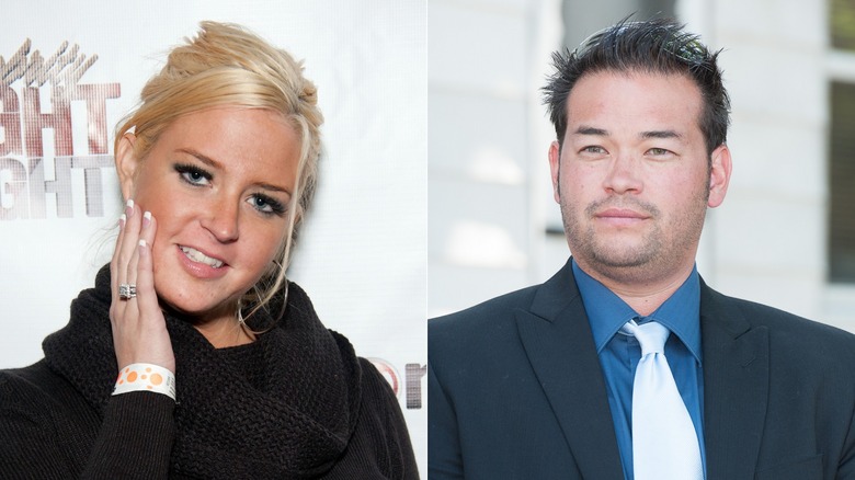 Kate Major and Jon Gosselin split image