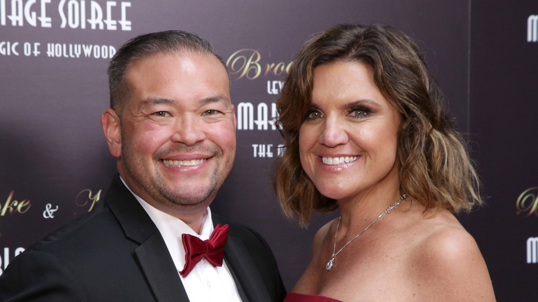 Jon Gosselin and Colleen Conrad at an event.