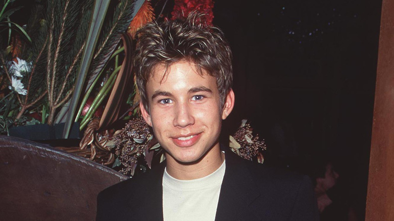 Jonathan Taylor Thomas smiling