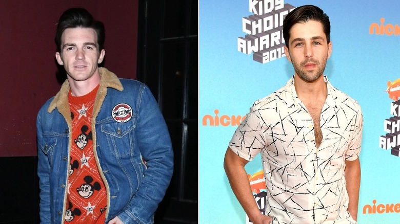 Drake Bell and Josh Peck side by side