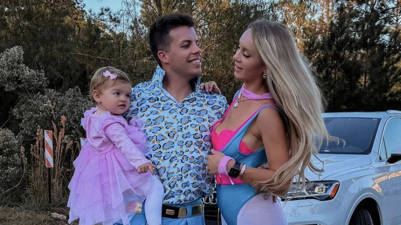 Jovi, Yara, and their daughter for Halloween