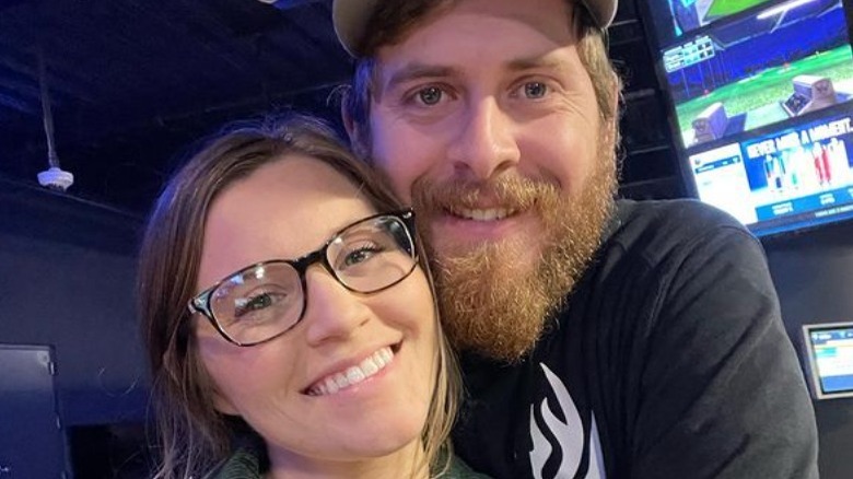 Joy and Austin Forsyth takes a selfie with her husband