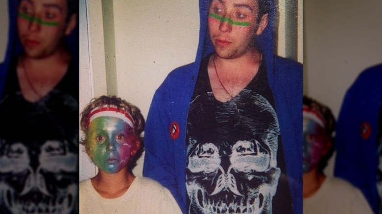 Young Rafferty Law with face paint