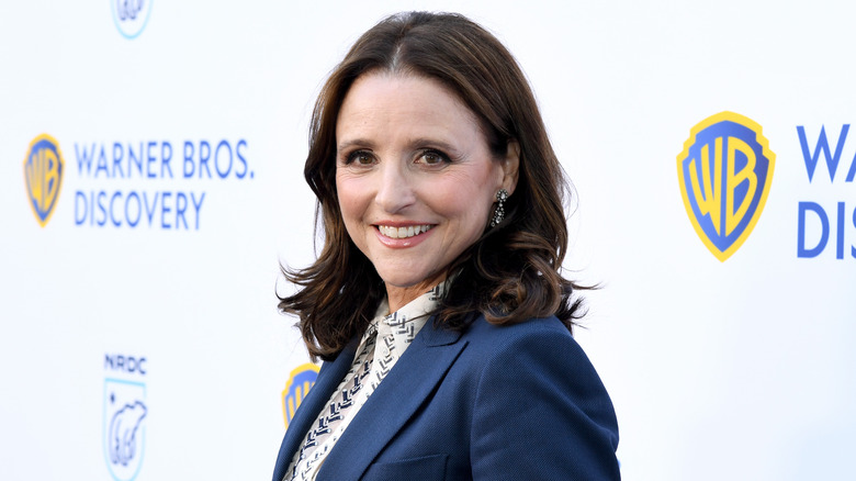 Julia Louis-Dreyfus at an event. 