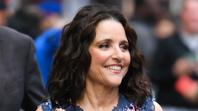 Julia Louis-Dreyfus smiling