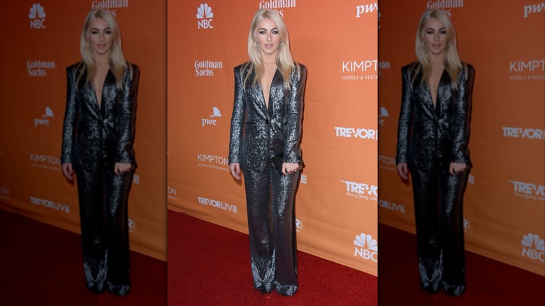 Julianne Hough posing at the Los Angeles Gala in 2017