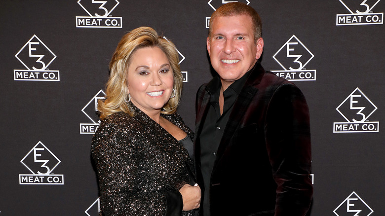 Julie and Todd Chrisley black outfits