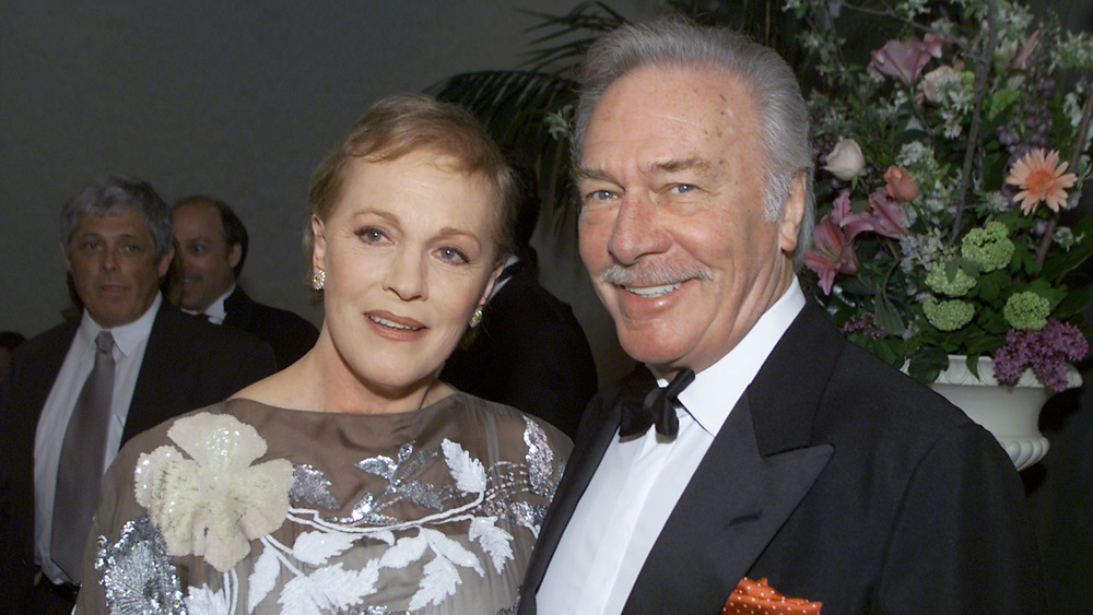 Christopher Plummer, Julie Andrews at an event together