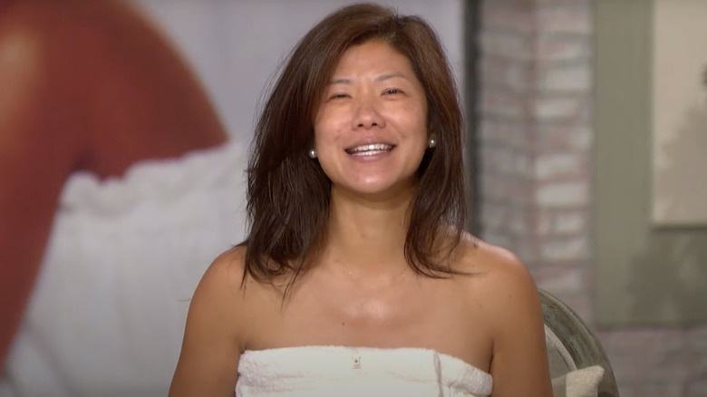 Julie Chen makeup free on The Talk