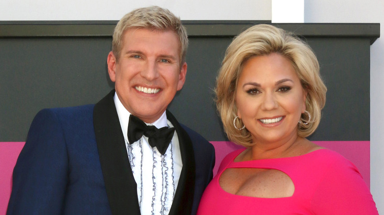 Todd and Julie Chrisley smiling 