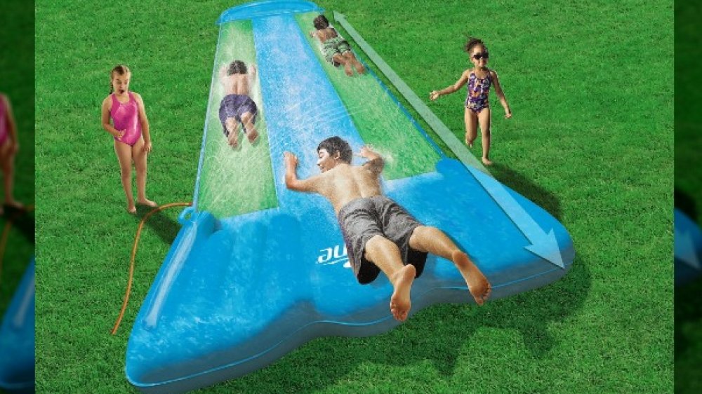 water slide