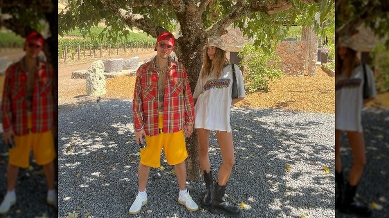 Justin and Hailey Bieber streetwear