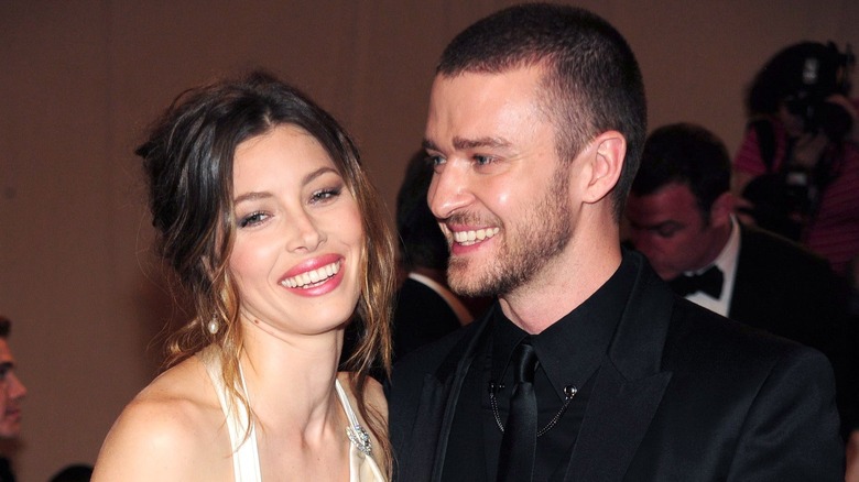 Justin Timberlake and Jessica Biel