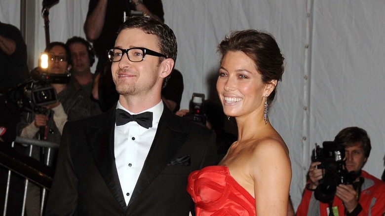 Justin Timberlake and Jessica Biel