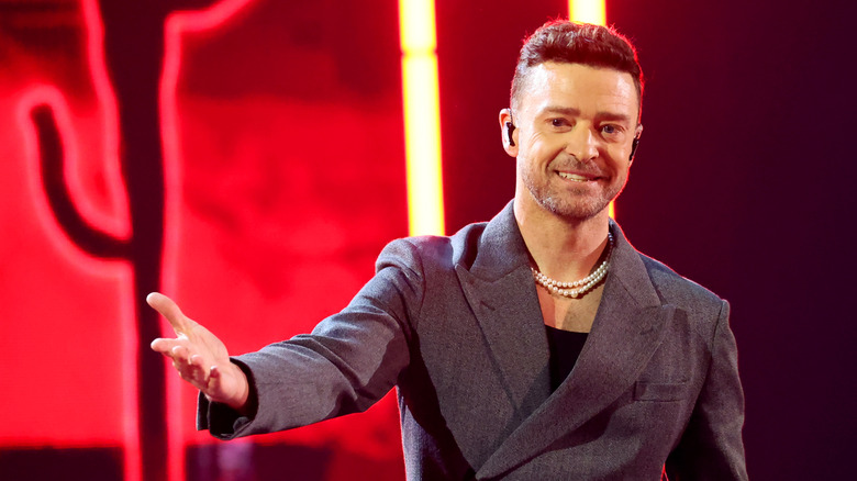 Justin Timberlake during the 2024 iHeartRadio Music Awards