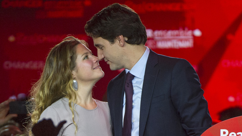 Justin Trudeau and Sophie Grégoire Trudeau