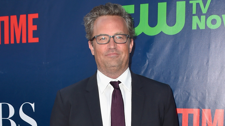 Matthew Perry smiling