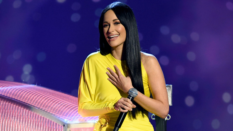 Kacey Musgraves performing in 2019