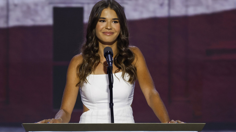 Kai Trump delivering her RNC speech