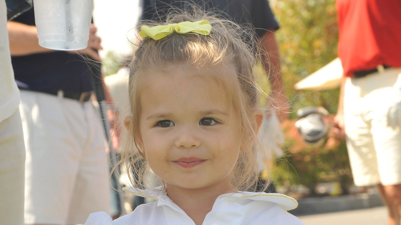 Kai Madison Trump spotted on a golf court when she as a toddler