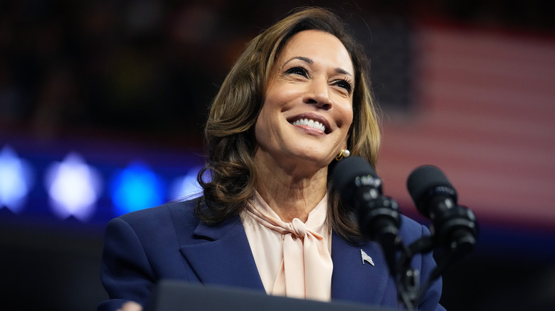 Kamala Harris smiling