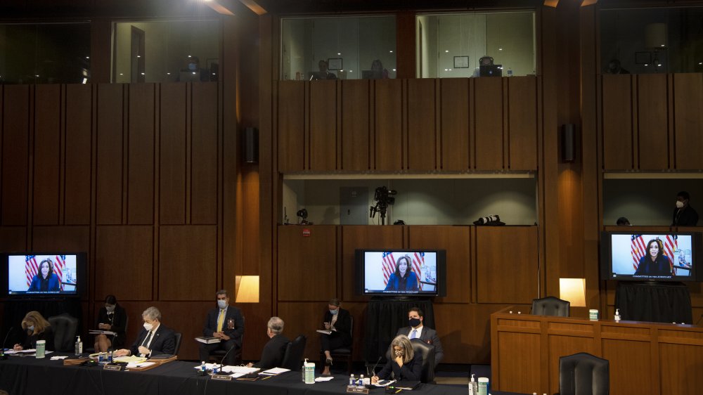 Wide shot of Senate ChamberHa