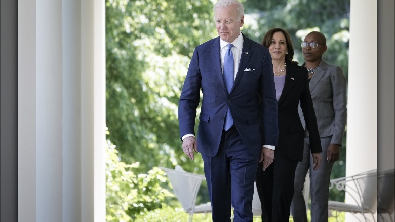 Joe Biden and Kamala Harris at the White House