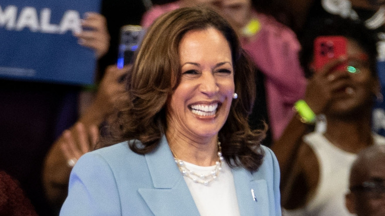 Kamala Harris smiling