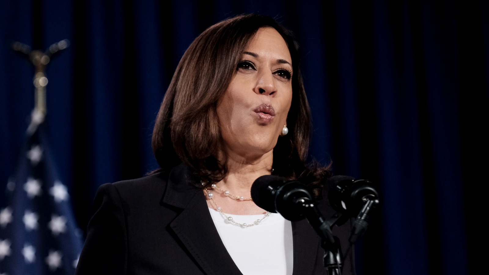 Kamala Harris Reacts To Donald Trump's Coronavirus Diagnosis