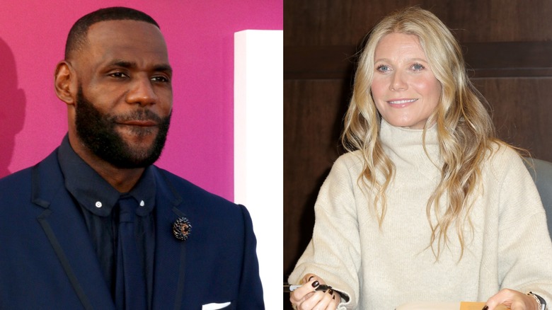 Lebron James and Gwyneth Paltrow